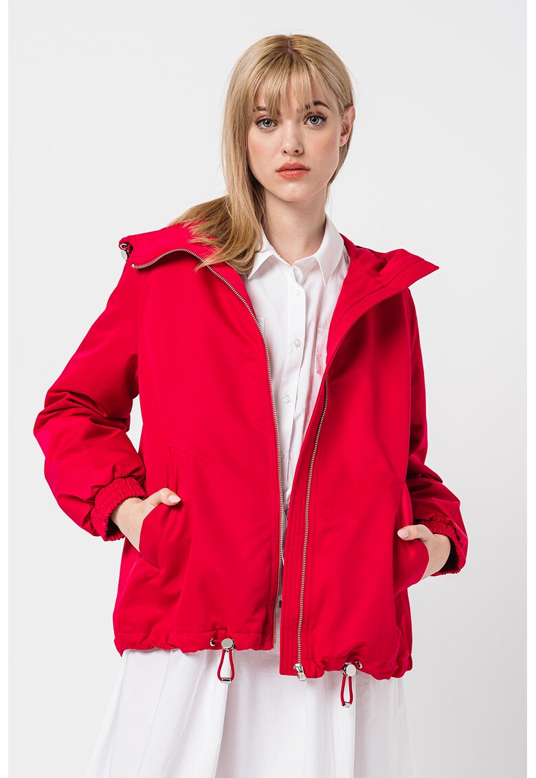 United Colors of Benetton Яке с качулка и цип за Жени United Colors of Benetton Яке с качулка и цип за Жени