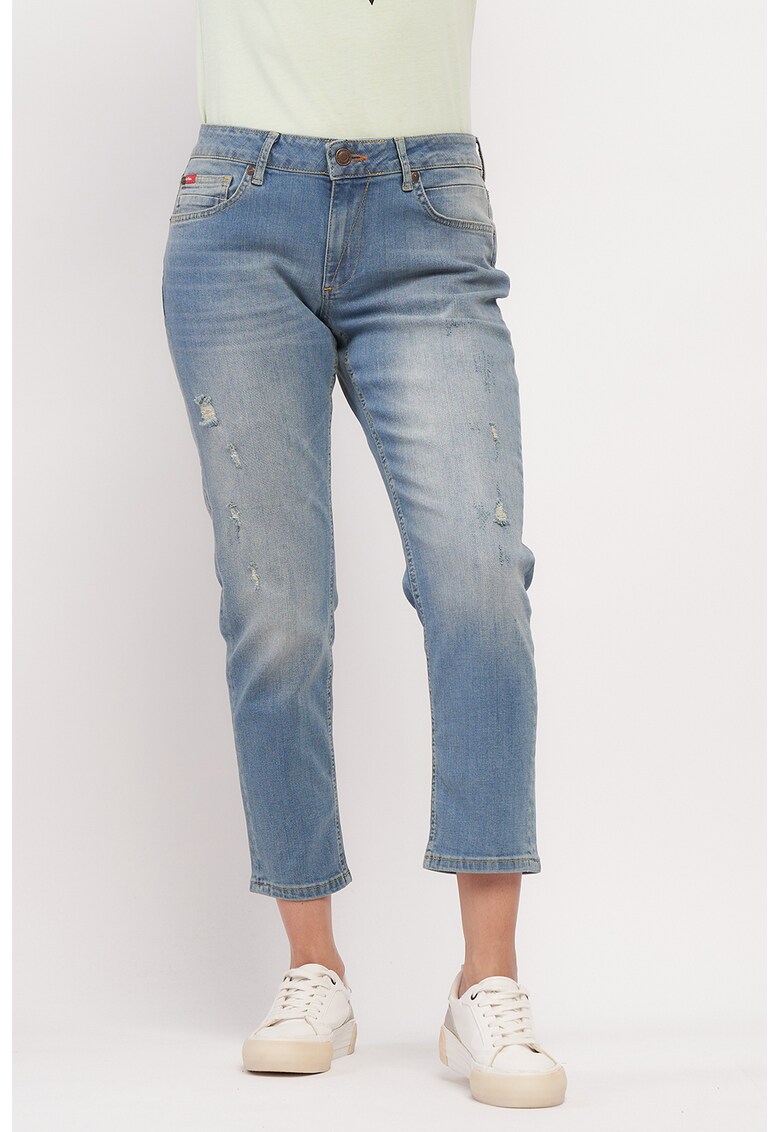 Blugi boyfriend crop