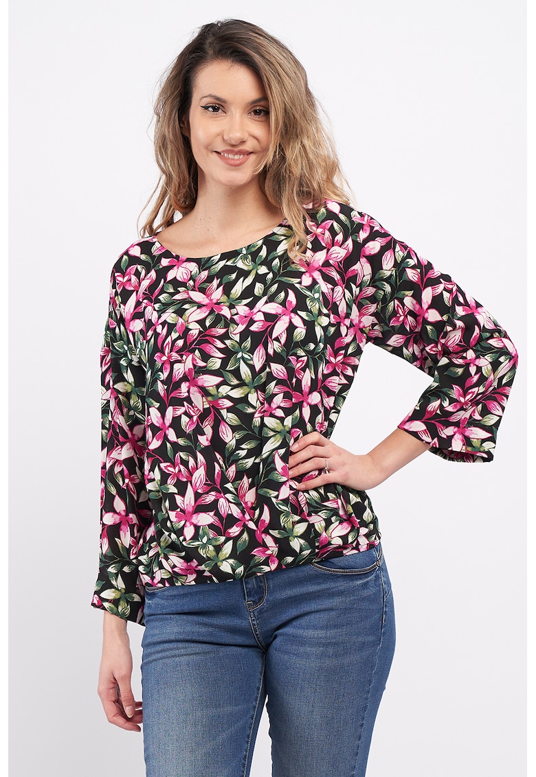 Bluza cu imprimeu floral