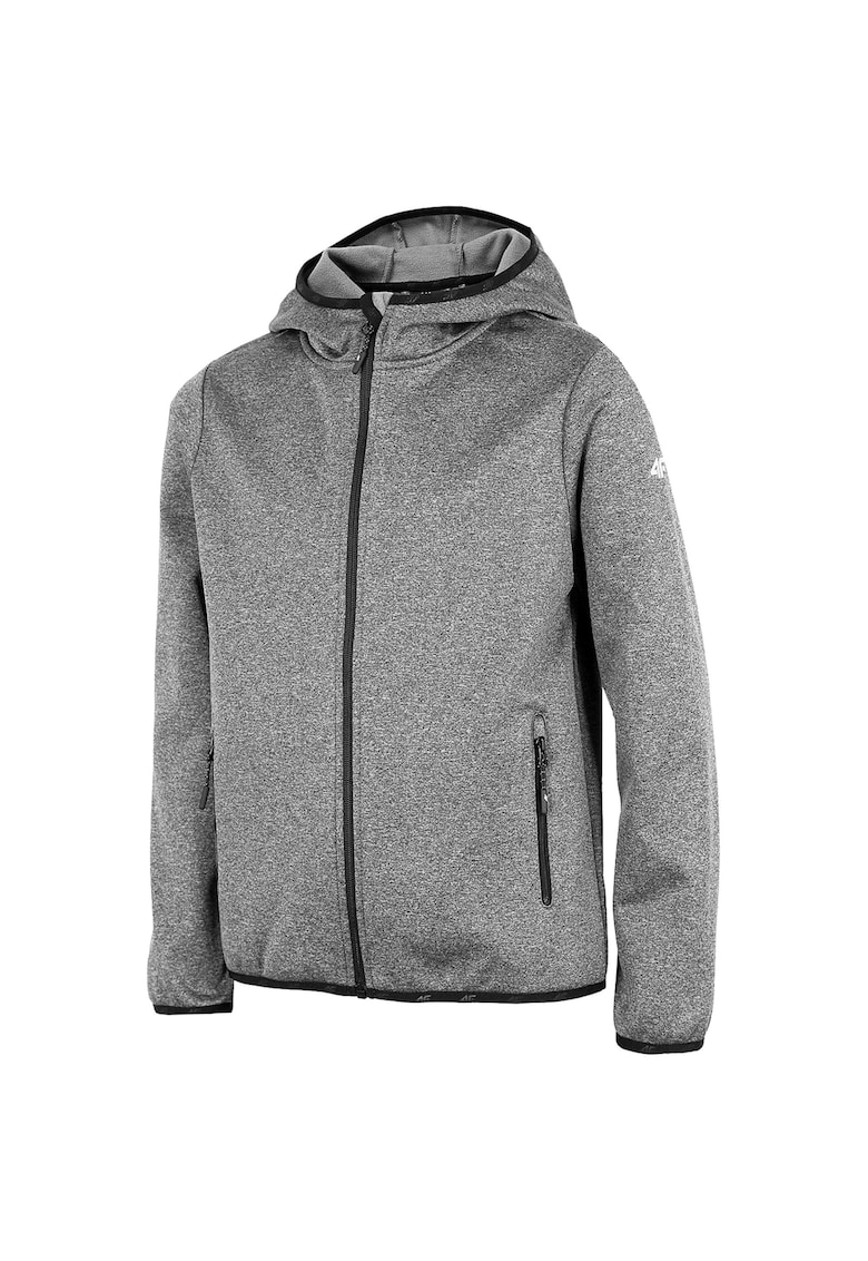 JACHETA SOFTSHELL HJZ22 JSFM001 GREY MELANGE