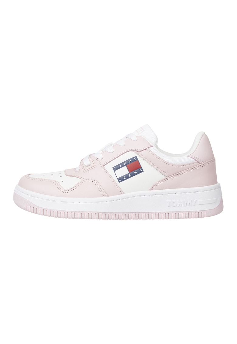 Tommy Jeans Кожени спортни обувки с лого за Жени Tommy Jeans Кожени спортни обувки с лого за Жени