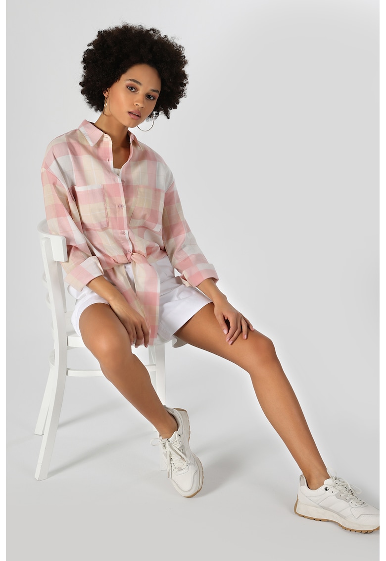 Camasa regular fit cu buzunare pe piept