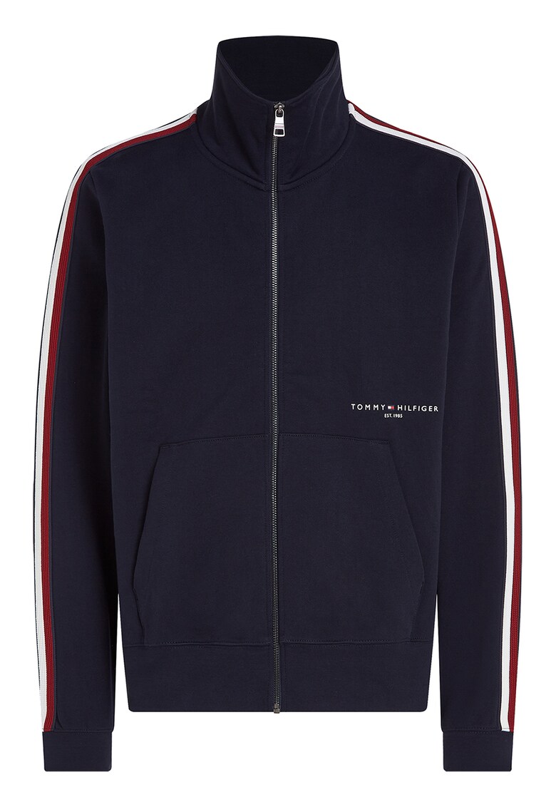 Tommy Hilfiger Суитшърт от органичен памук с цип за Мъже Tommy Hilfiger Суитшърт от органичен памук с цип за Мъже