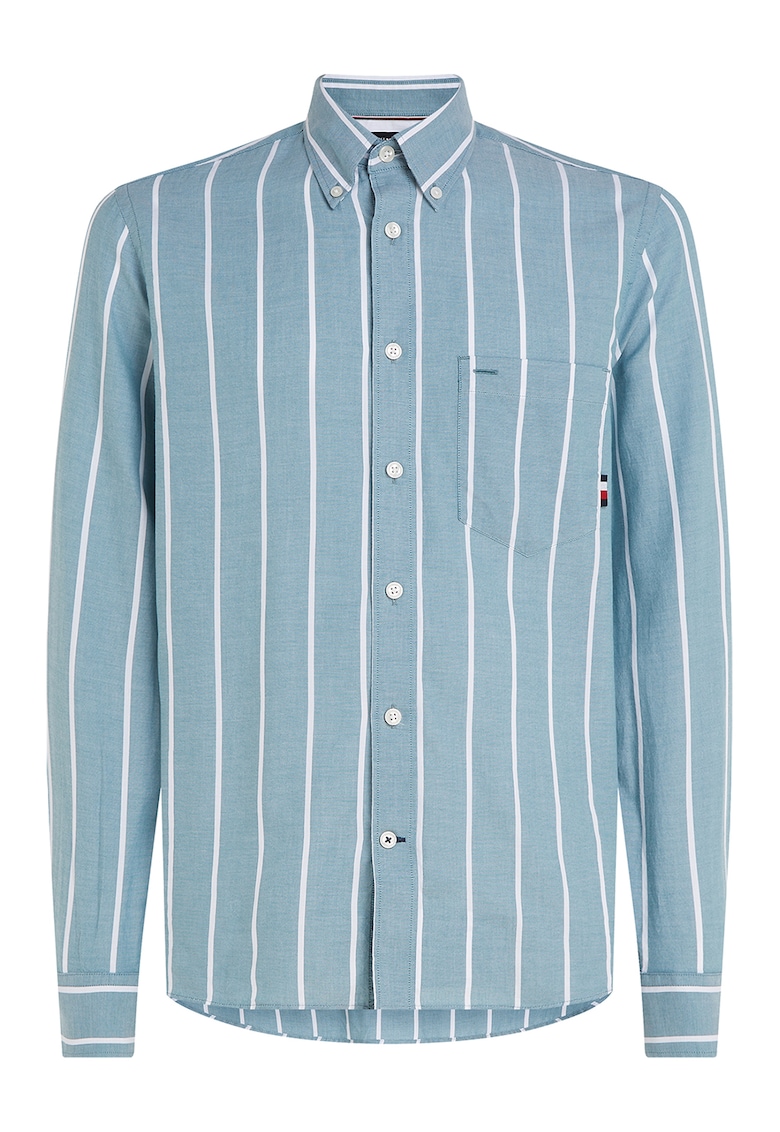 Tommy Hilfiger Раирана риза Oxford от памук за Мъже Tommy Hilfiger Раирана риза Oxford от памук за Мъже