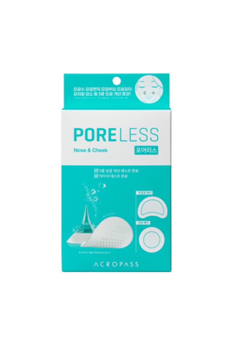 Plasture cu microcon -  Poreless - Pentru ingrijirea porilor - 4 plasturi