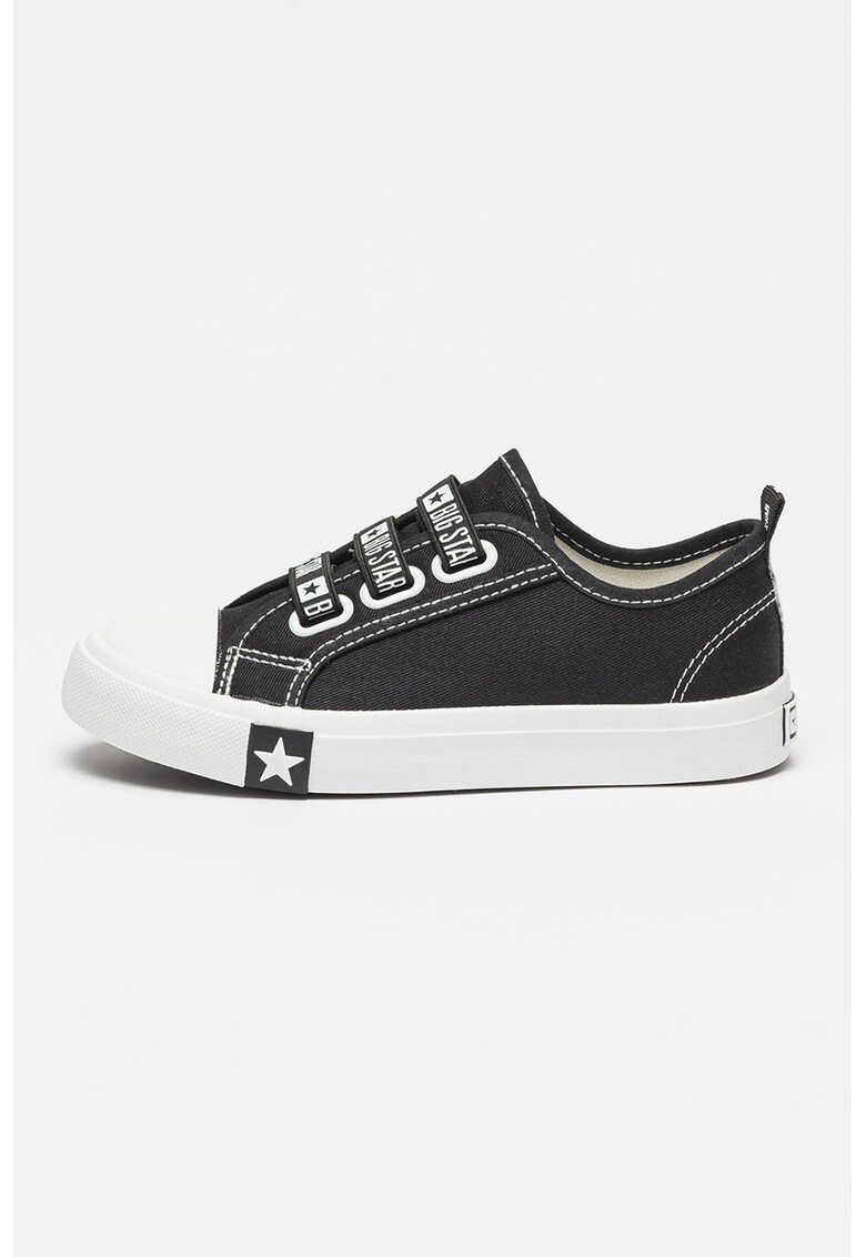 Tenisi slip-on cu imprimeu logo