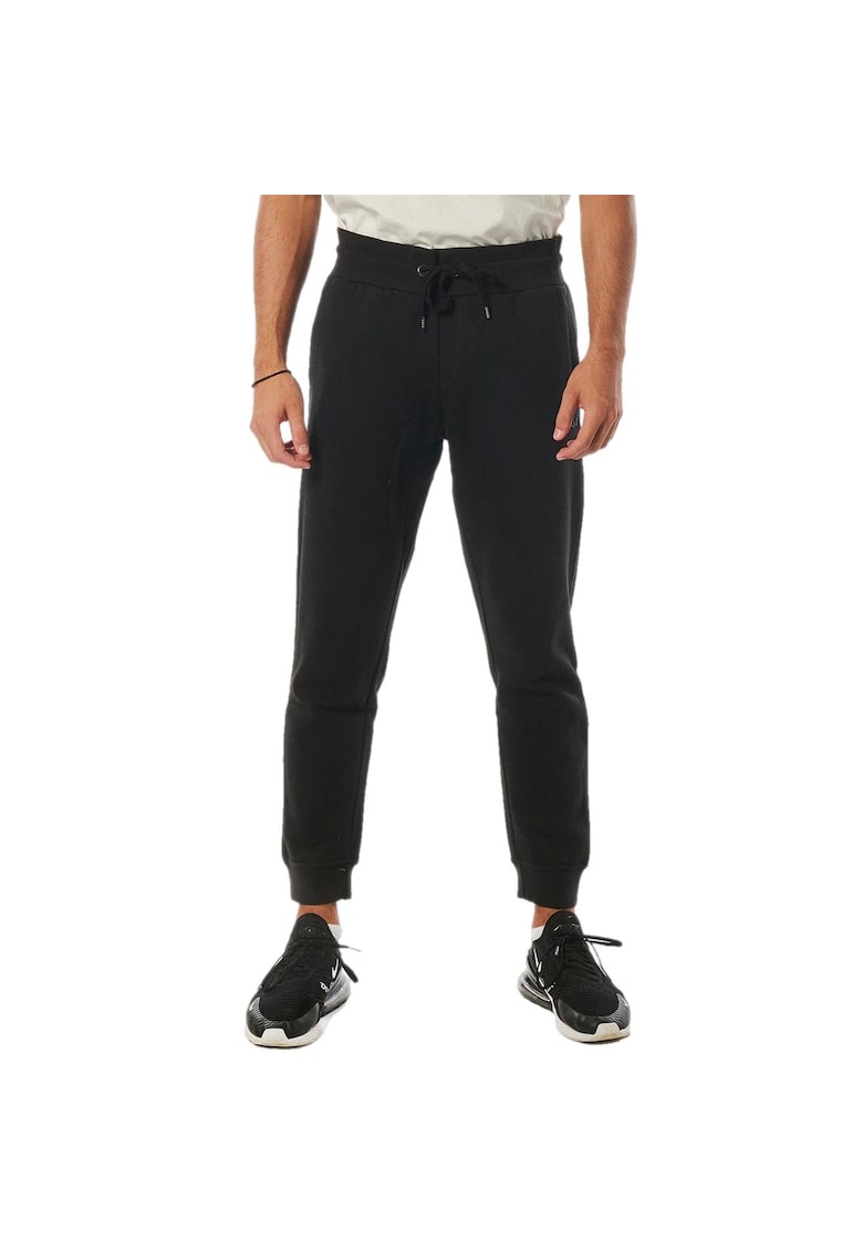 Pantaloni barbati Body-Action - Bumbac/Poliester - Negru