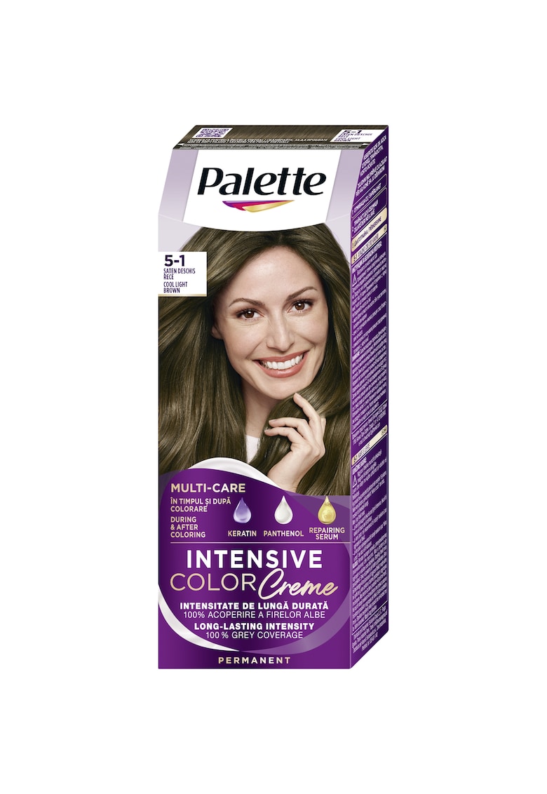Vopsea de par permanenta Intensive Color Cream - 110 ml - 5-1 - 110 ml