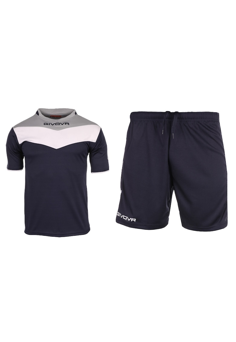 Set de sport - Poliester - Marime XXS - Gri/Bleumarin