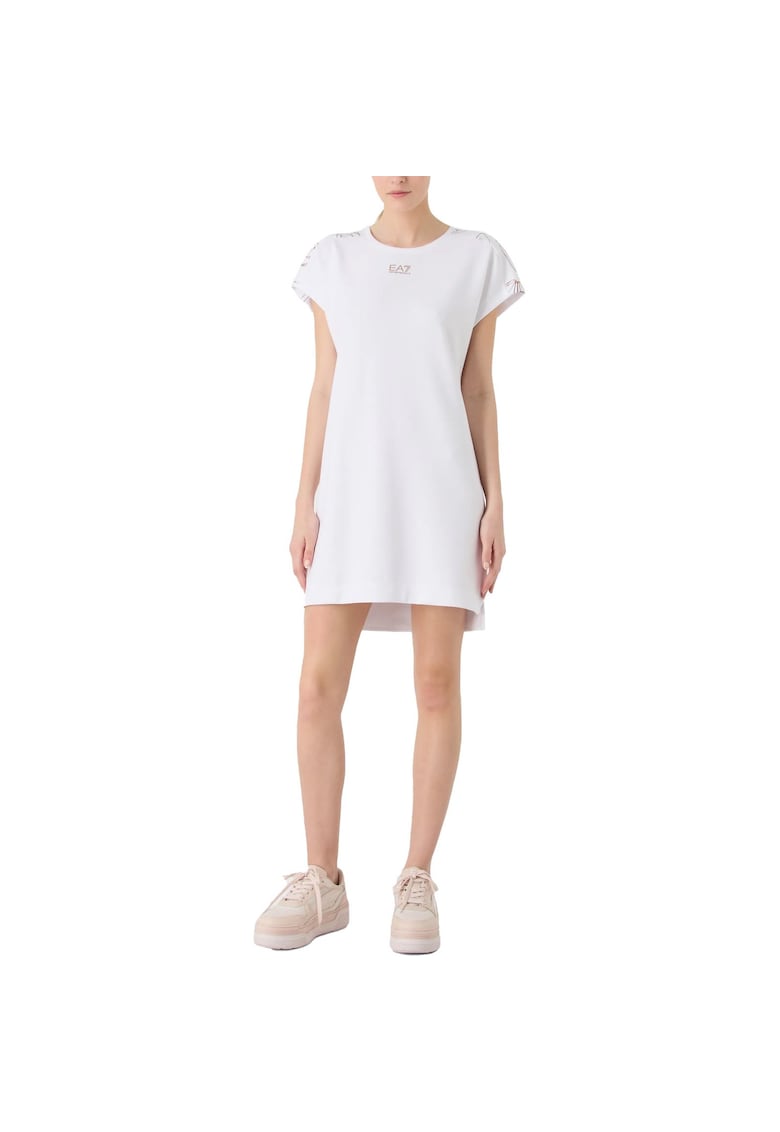 Rochie EA7 Graphic Series - TJLQZ-3RTA54-1100 23591 - Alb