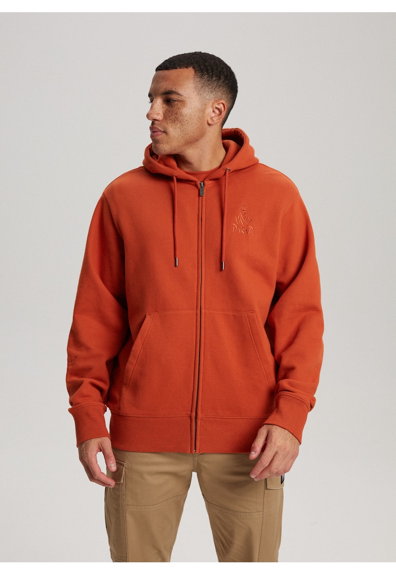 Hanorac DKR DSRT ZH1 - Logo Dakar - Barbati - Cu gluga - Cu fermoar Hanorac DKR DSRT ZH1 - Logo Dakar - Barbati - Cu gluga - Cu fermoar