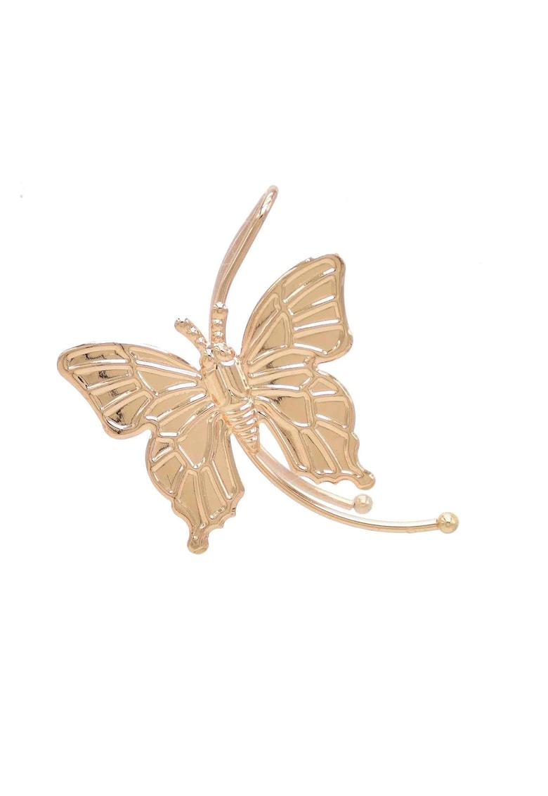 Cercel auriu - ear cuff - forma de fluture - Tonnis C2 -