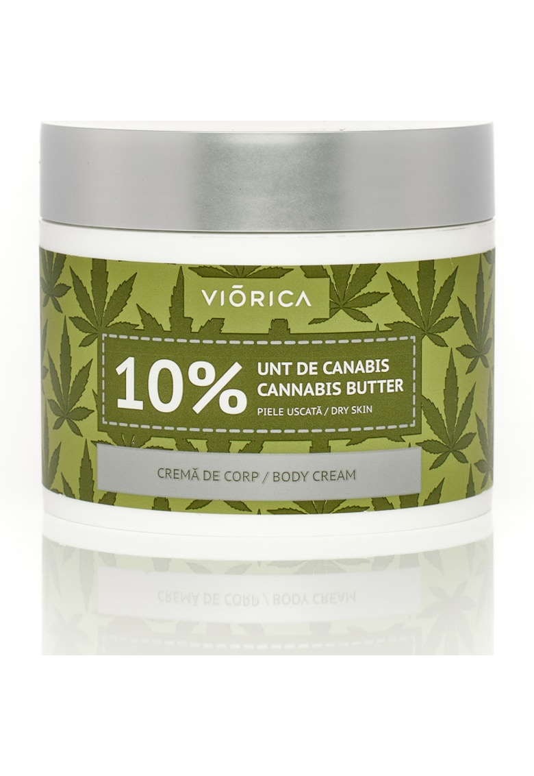 Crema de corp cu 10% Unt de Canabis -  200 ml Crema de corp cu 10% Unt de Canabis -  200 ml