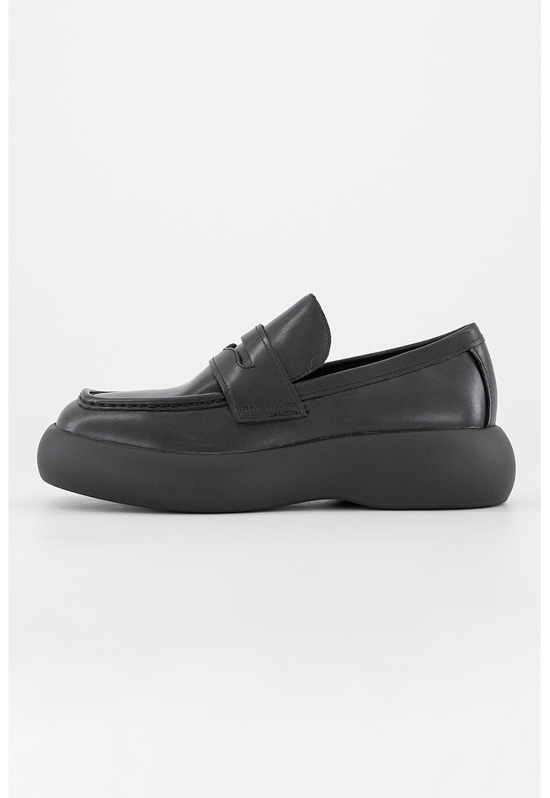 Pantofi loafer din piele cu talpa masiva