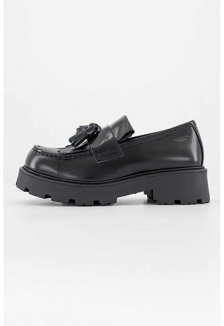 Pantofi loafer din piele cu toc masiv Vagabond Shoemakers Reduceri si Transport Gratuit fashiondays.ro imagine noua
