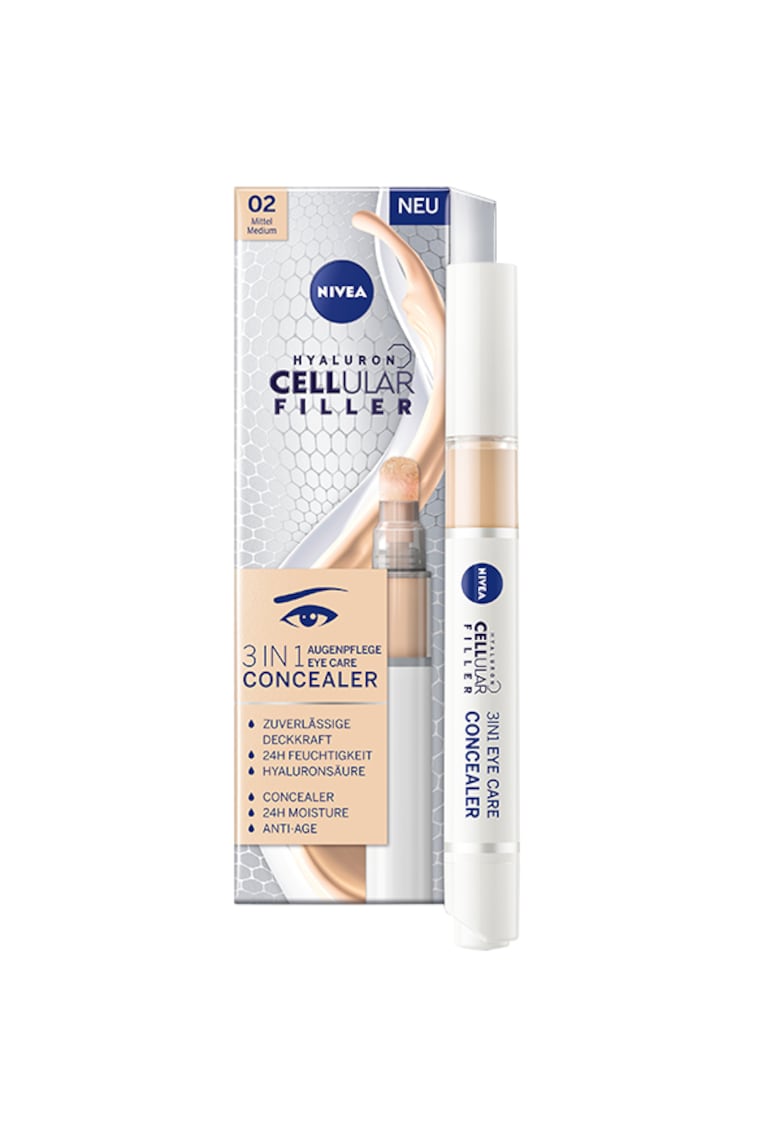 Corector hidratant pentru zona ochilor - Cellular 3in1 Eye Concealer - 4 ml