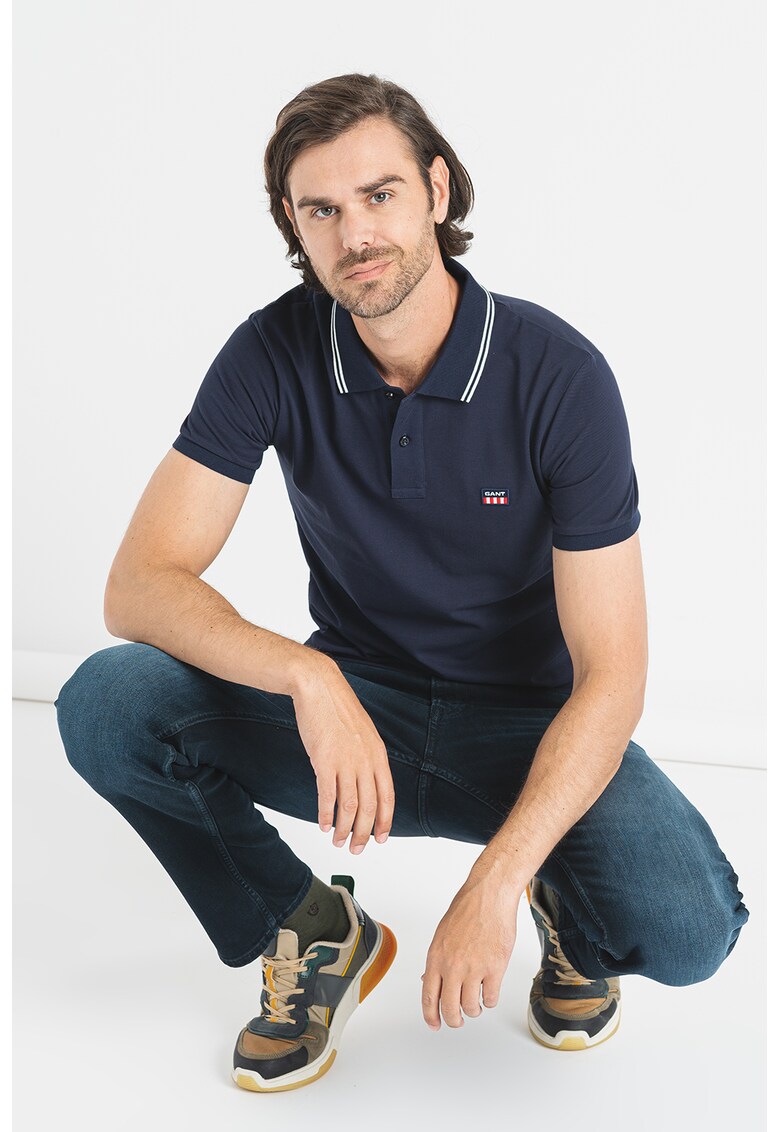 Tricou polo de bumbac