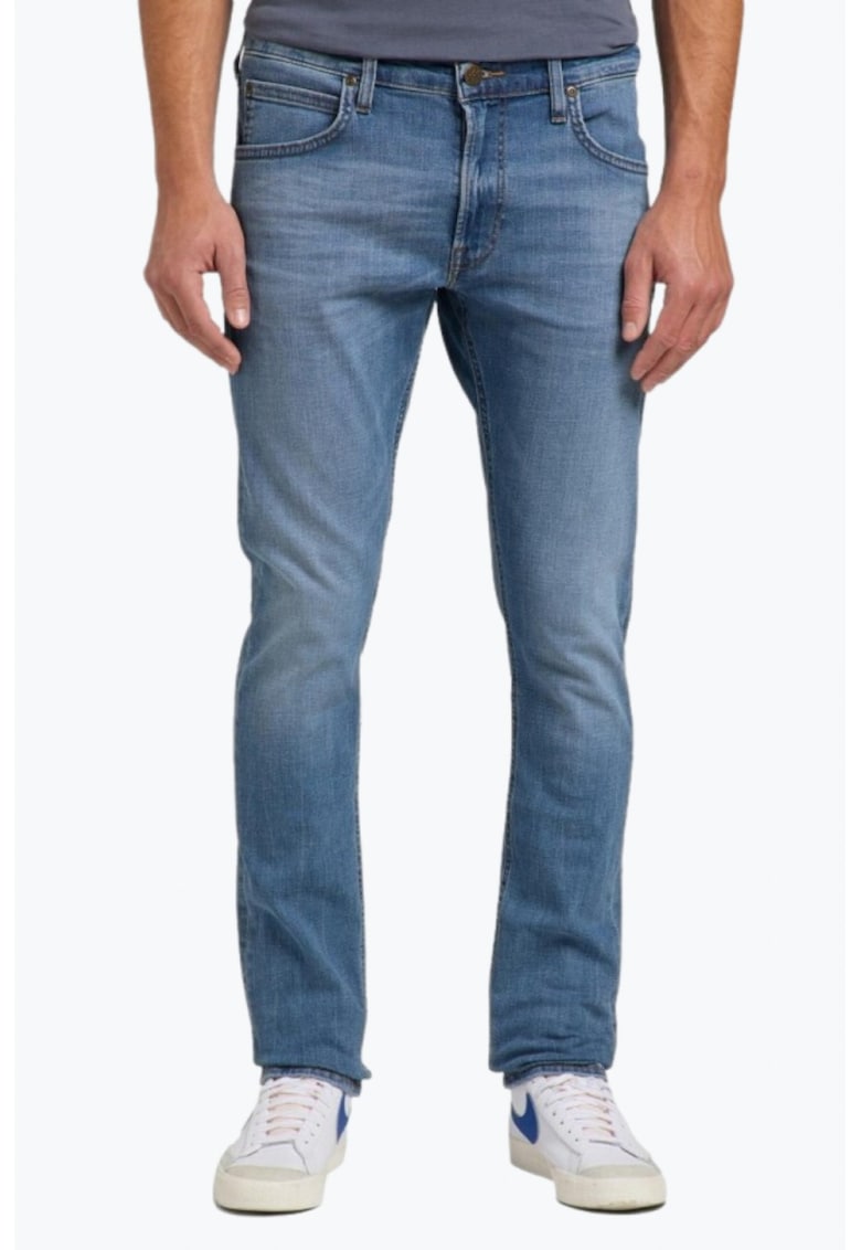 Blugi barbati Luke cu croiala Slim Tapered albastru - Albastru deschis