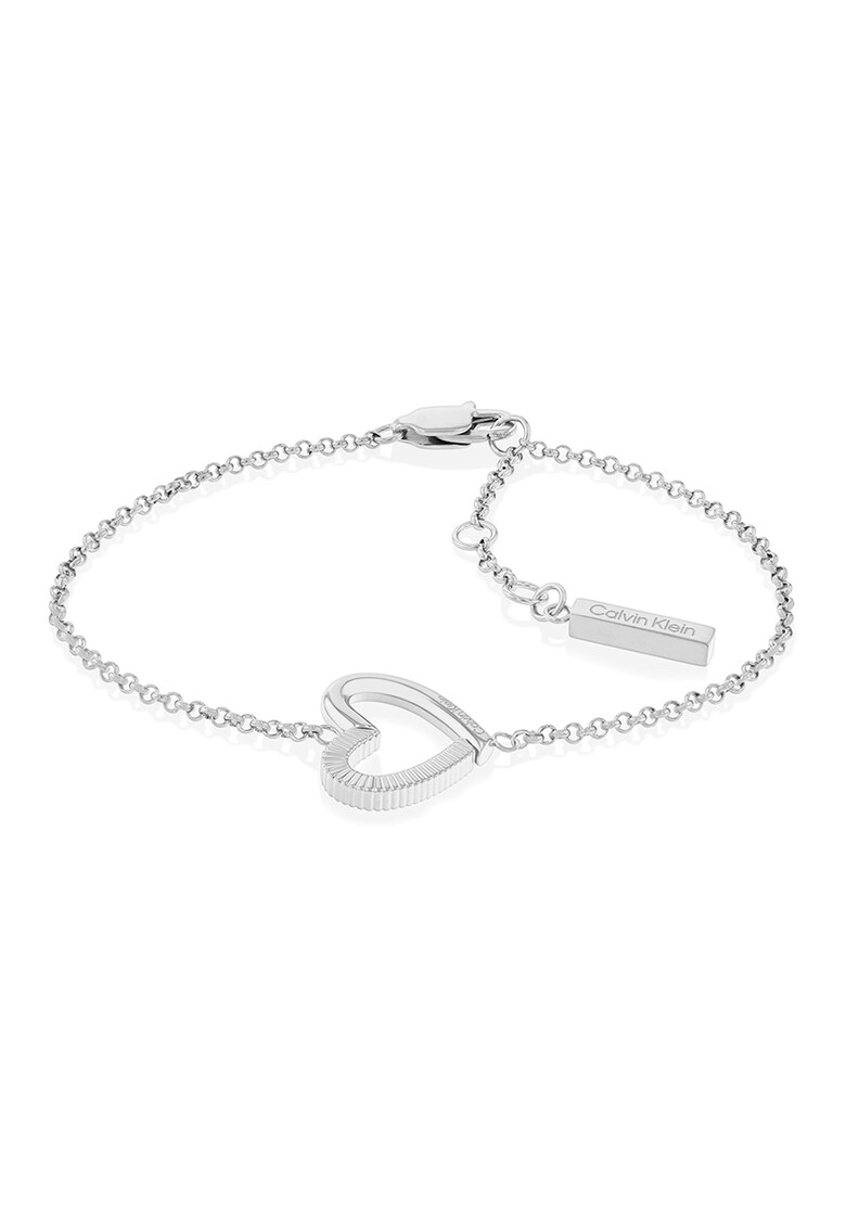 CALVIN KLEIN Гривна от неръждаема стомана със сърцевидна висулка за Жени CALVIN KLEIN Гривна от неръждаема стомана със сърцевидна висулка за Жени