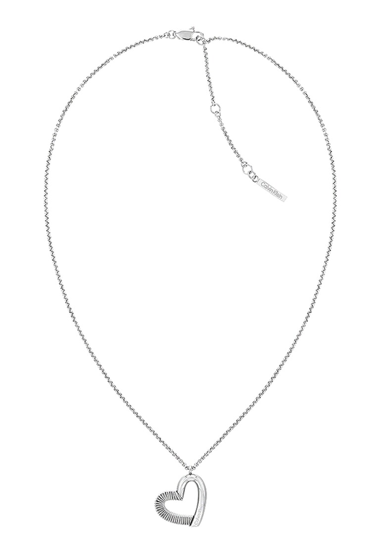 CALVIN KLEIN Колие от неръждаема стомана със сърцевидна висулка за Жени CALVIN KLEIN Колие от неръждаема стомана със сърцевидна висулка за Жени