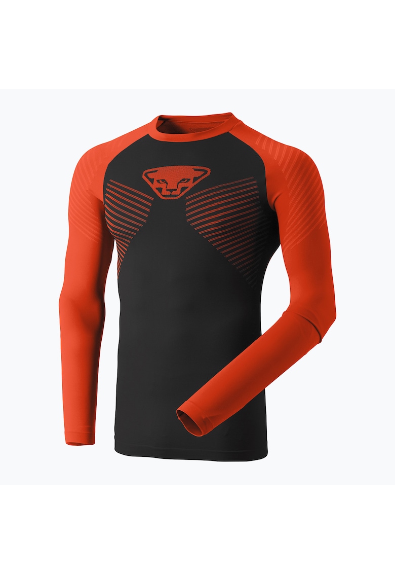 Bluza termoactiva pentru barbati - Poliamida - Negru/Portocaliu -