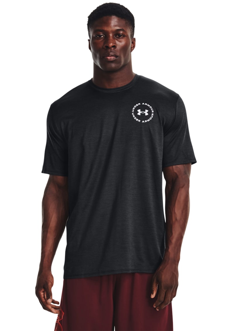 Tricou cu imprimeu logo pentru fitness Vent