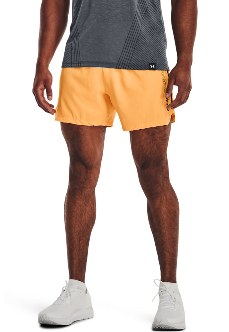 Pantaloni scurti cu detaliu reflectorizant pentru fitness Speedpocket