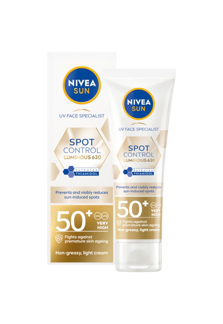 Crema pentru ten SUN Dark Spot Control anti-pete pigmentare cu SPF 50+ - 40 ml