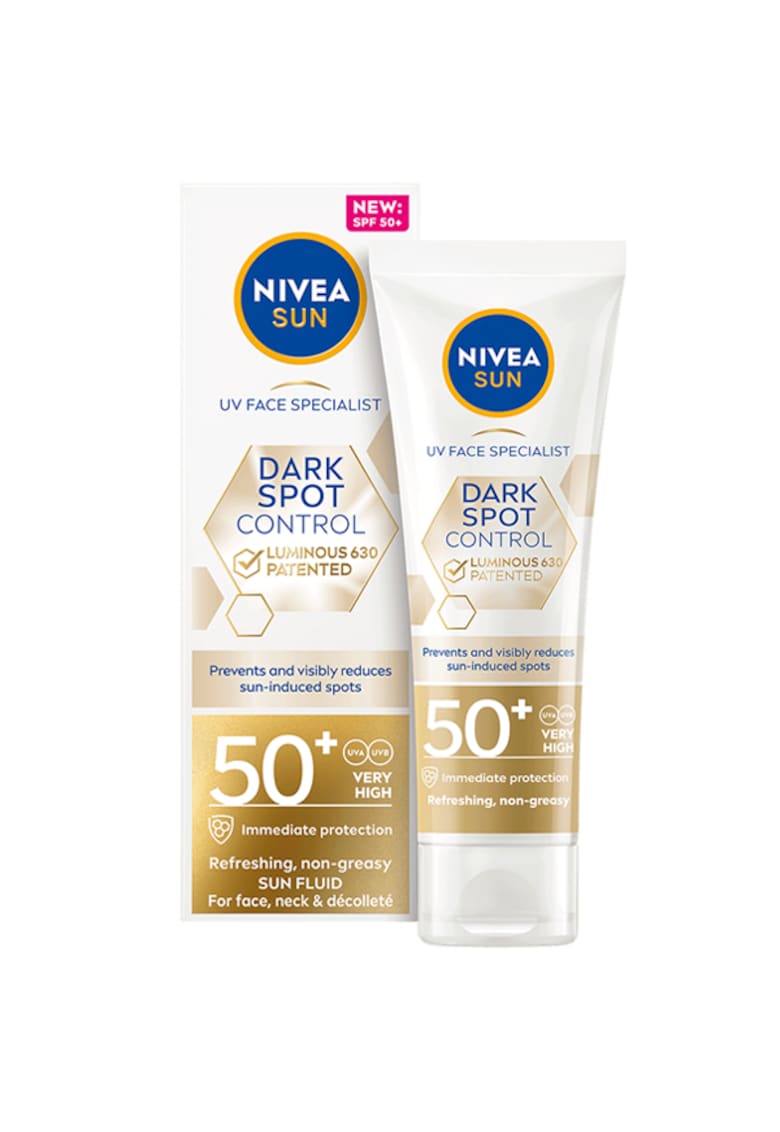 Crema de fata anti-pete pentru protectie solara uv face specialist spot control dark spot control - spf 50+ - 40 ml