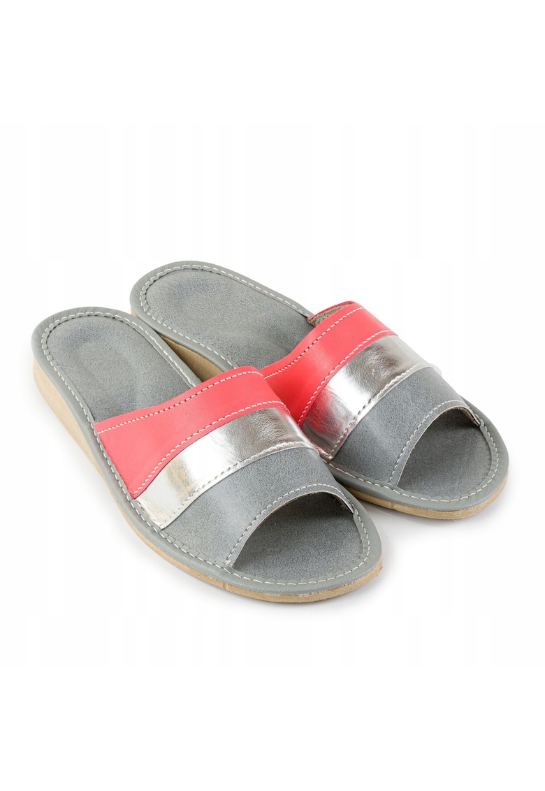 Papuci de casa - Piele naturala