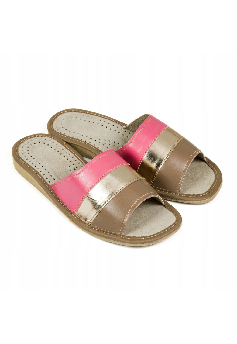 Papuci de casa Piele naturala 46820