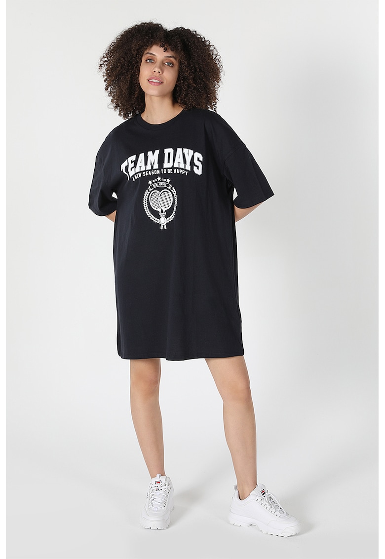 Rochie-tricou supradimensionata