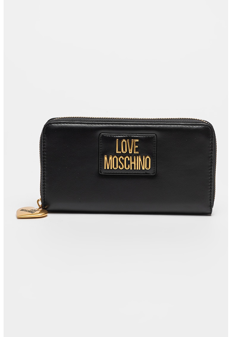 Love Moschino Портфейл от еко кожа с лого за Жени Love Moschino Портфейл от еко кожа с лого за Жени