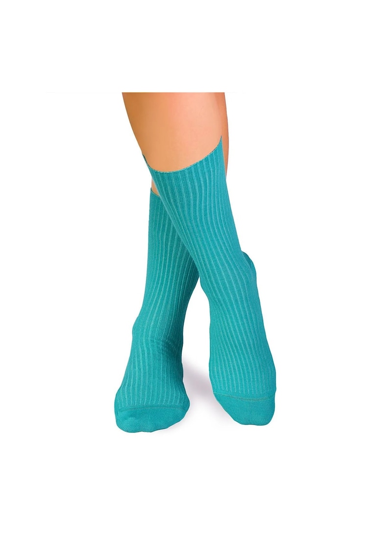 Sosete bumbac lungi fara elastic Mint