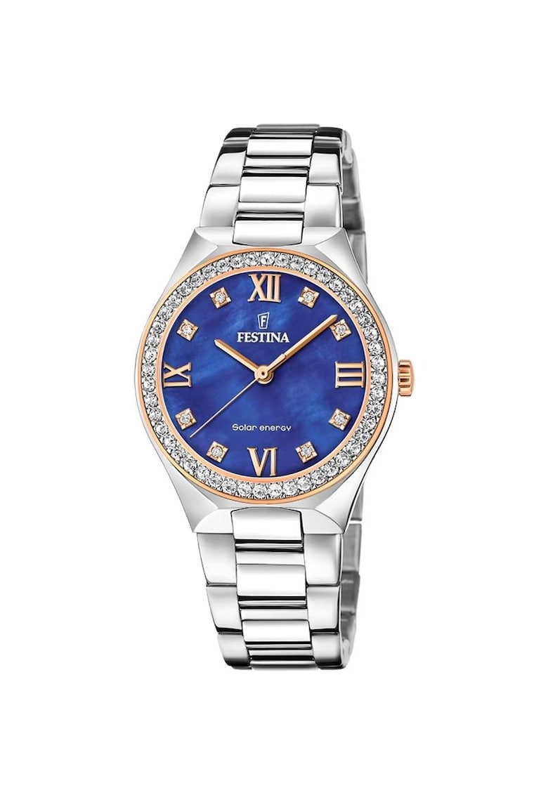 Ceas dama Quartz Argintiu9 - Albastru
