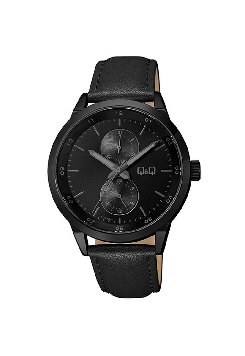 Ceas barbatesc A11A-004PY Quartz Negru