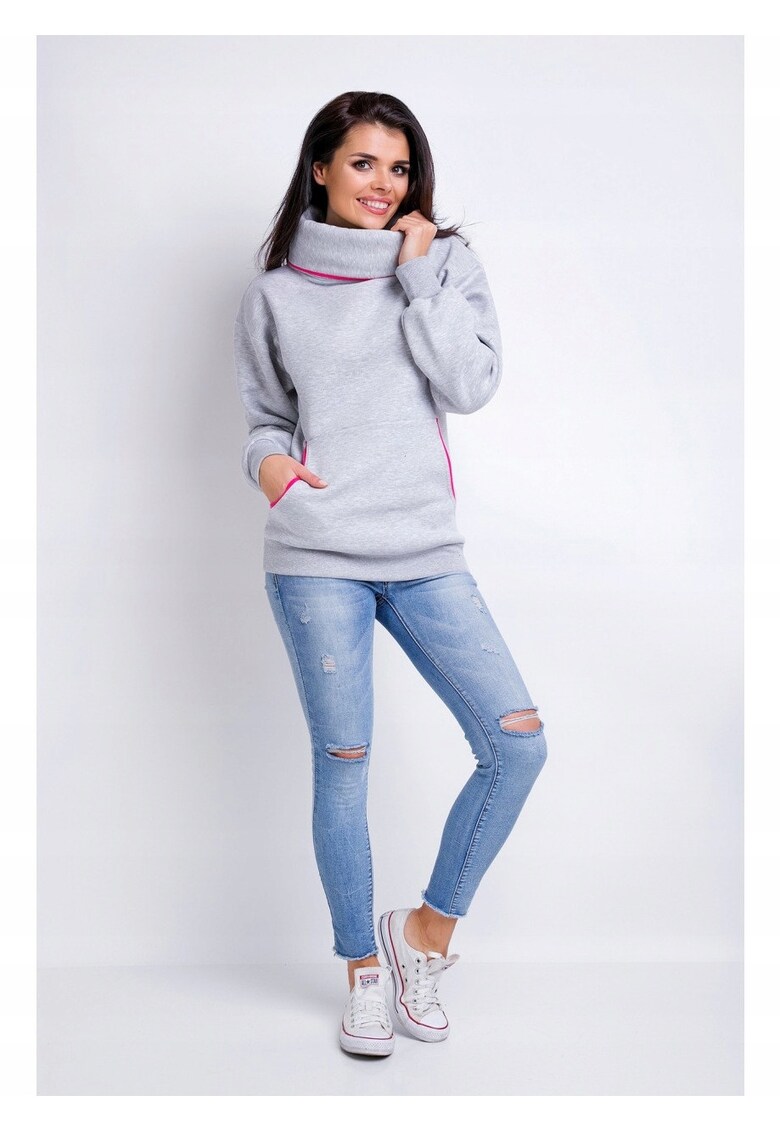 Hanorac dama - Gri - L/XL