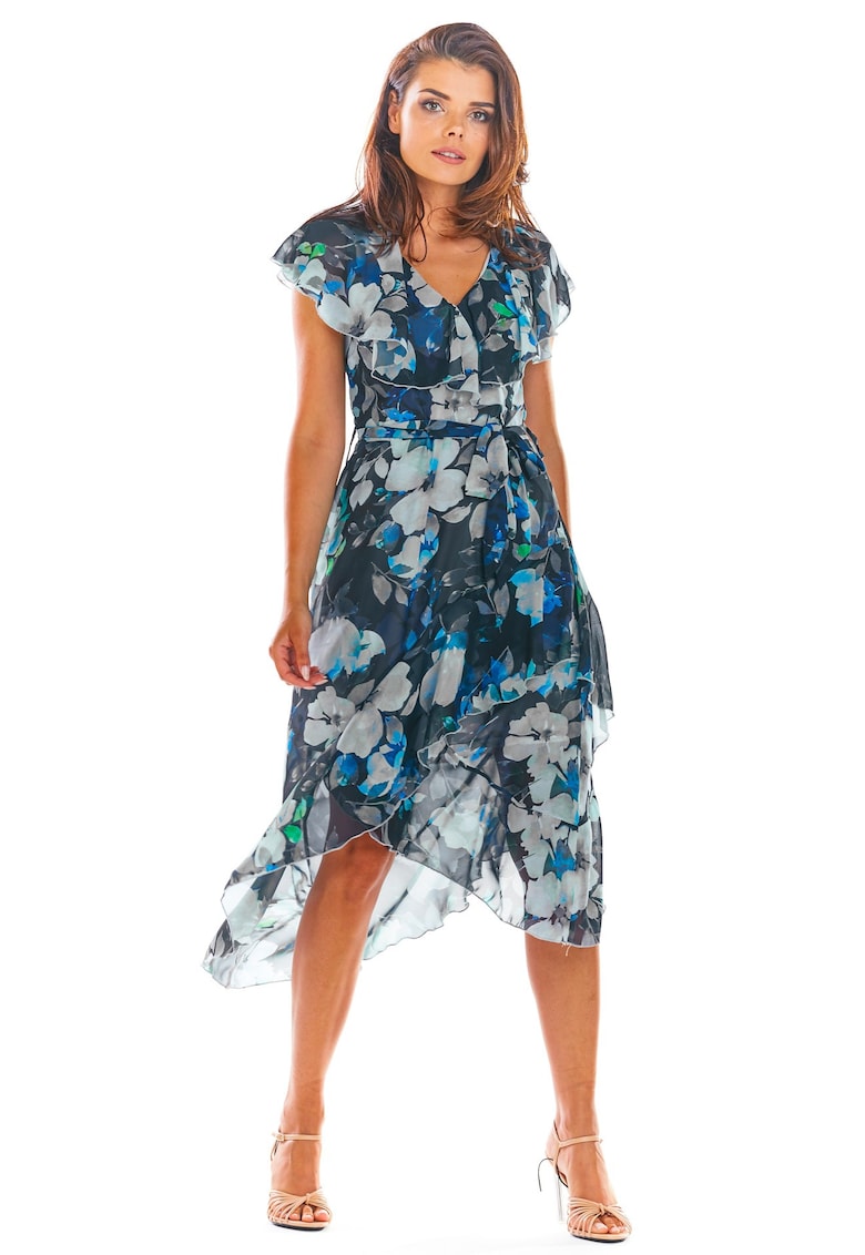 Rochie cu croiala asimetrica
