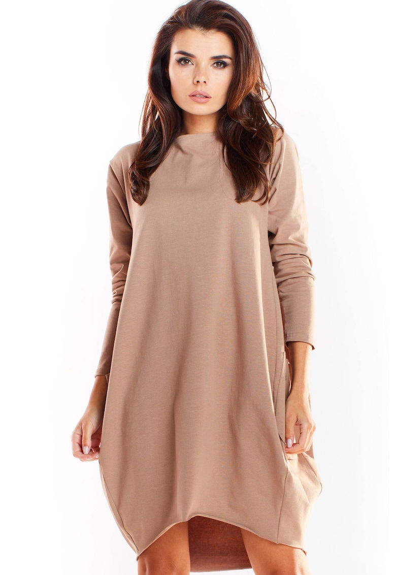 Rochie - Bej - Bej