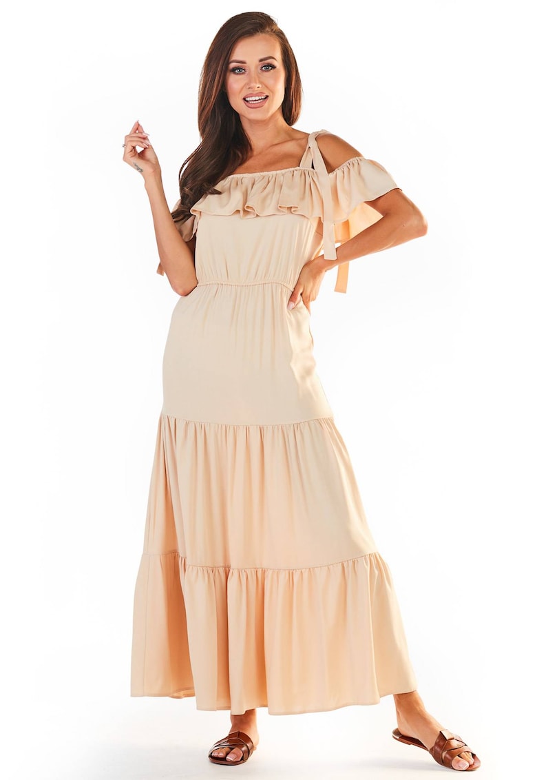 Rochie Bej`1 - Bej