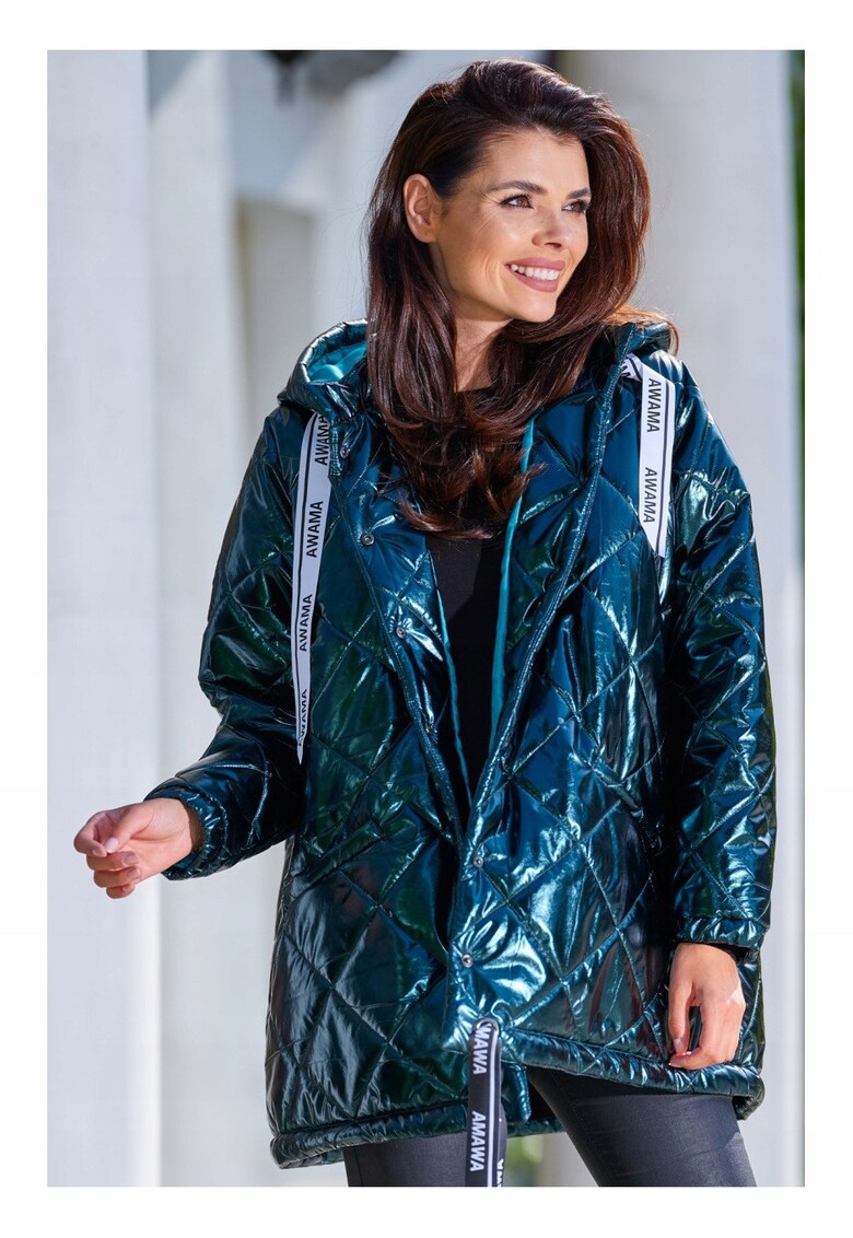 Jacheta dama - Poliester - Verde -