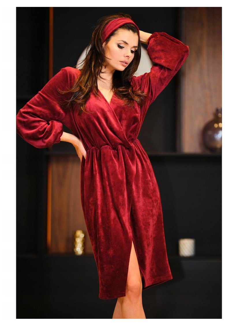 Rochie Poliester - Visiniu