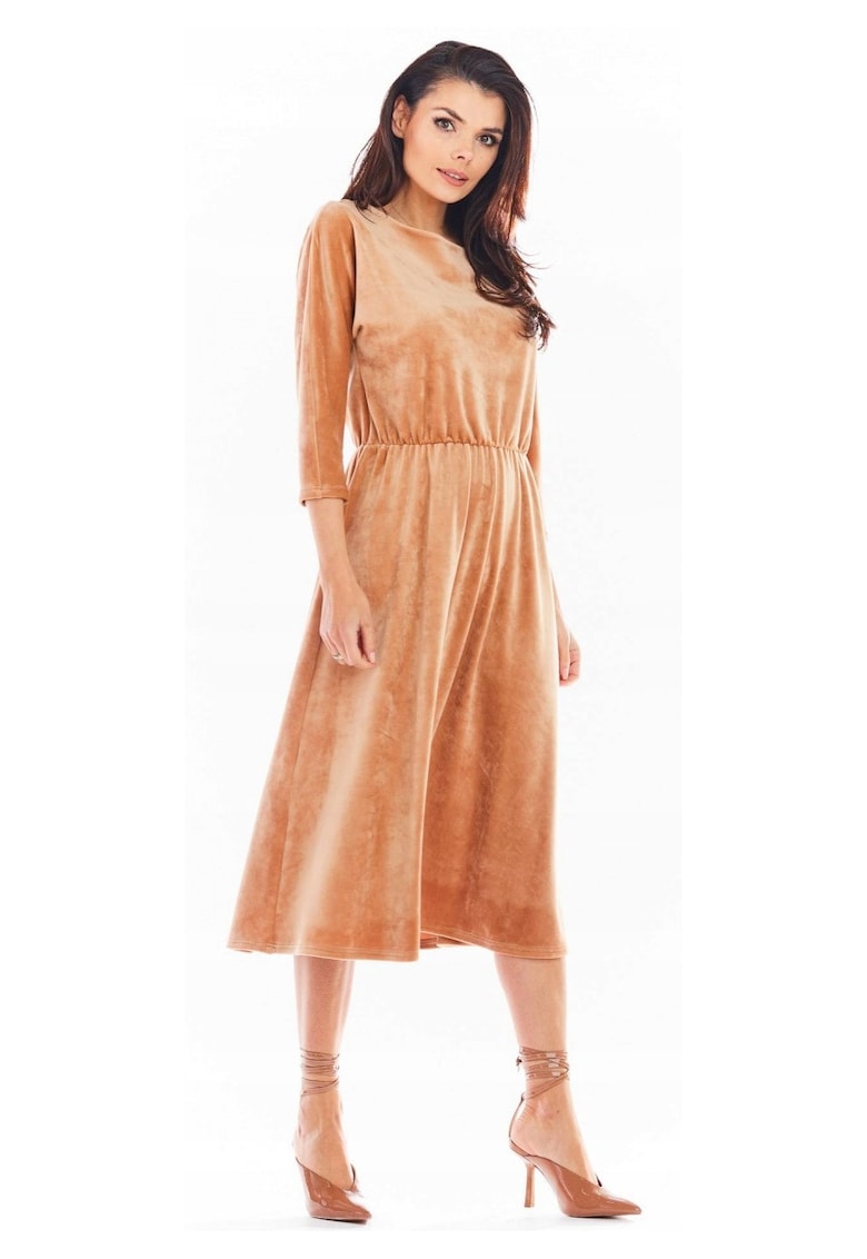 Rochie A407 - Bej