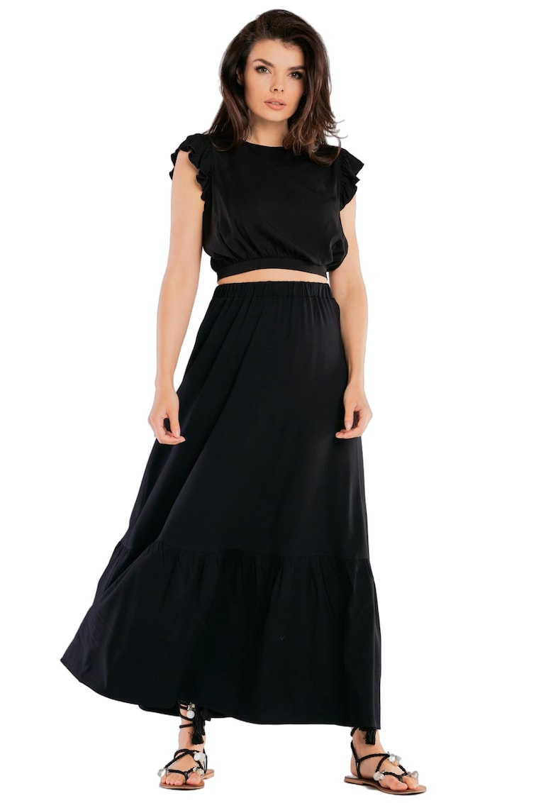 Bluza Maneca scurta Viscoza Casual A429