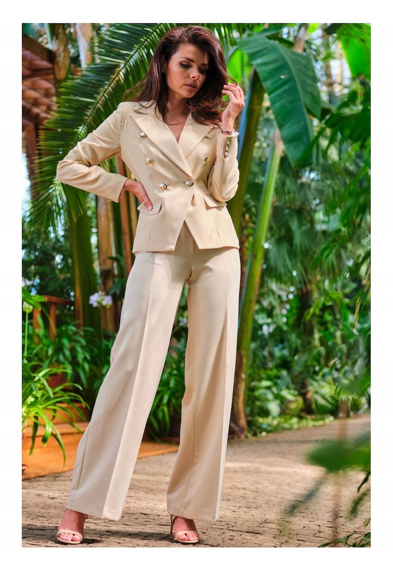 dama - Poliester - Bej - Bej