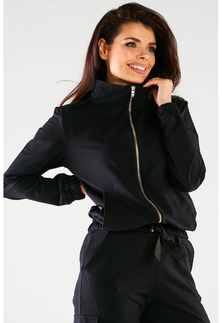 Hanorac dama - Casual - Negru