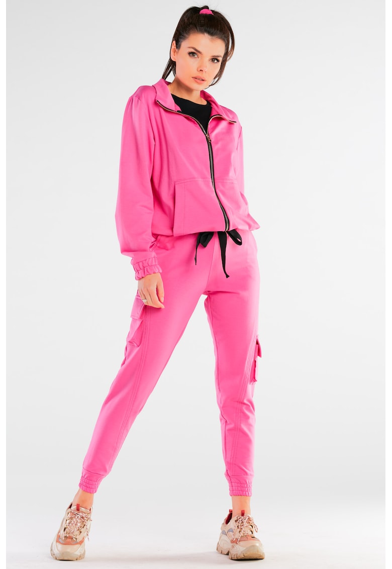 Pantaloni dama - Roz1