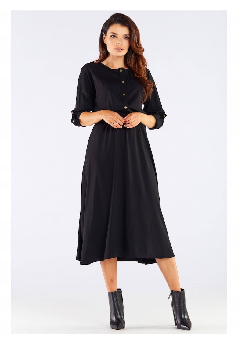 Rochie Elastan - Negru
