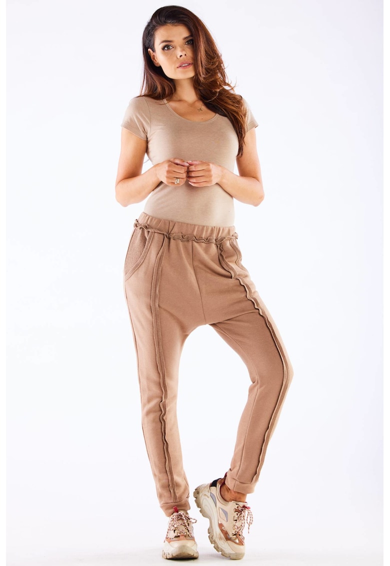 Pantaloni dama - Bej1