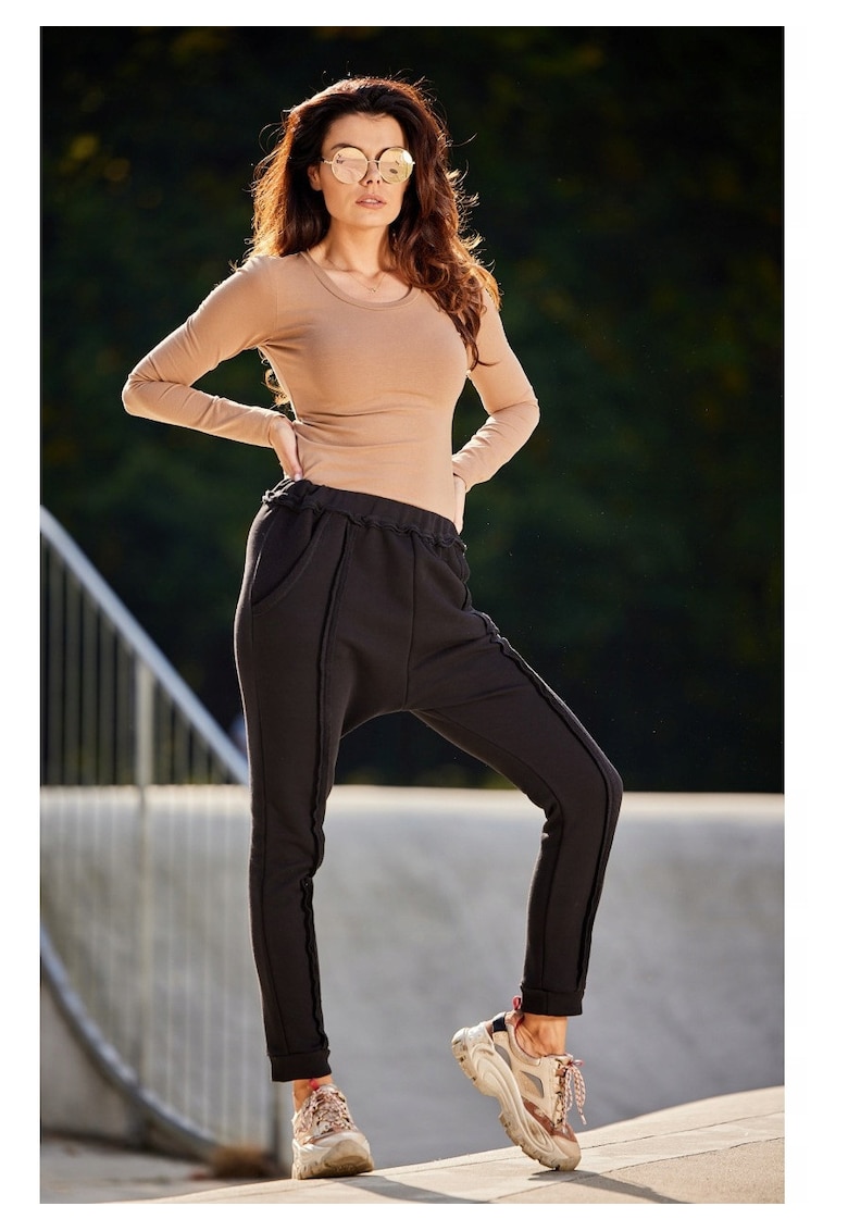 Pantaloni dama Negru